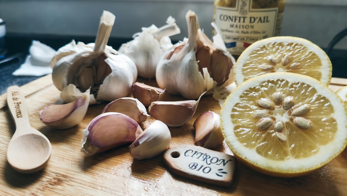 Explorer les bienfaits potentiels de l’ail et du citron pour la santé des yeux dans votre alimentation