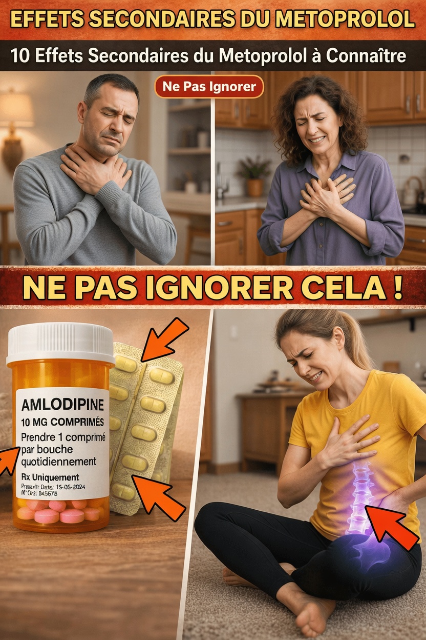 10 effets secondaires importants du métoprolol dont vous devriez être conscient
