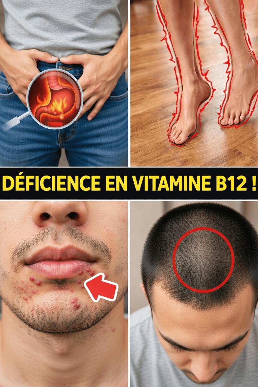 8 signes surprenants que votre corps pourrait manquer de vitamine B12