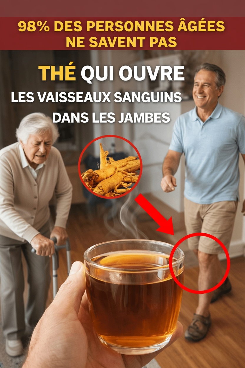 Plus de 60 ans ? Découvrez ces 3 tisanes pour favoriser une bonne circulation et des pas plus assurés lors de vos marches quotidiennes