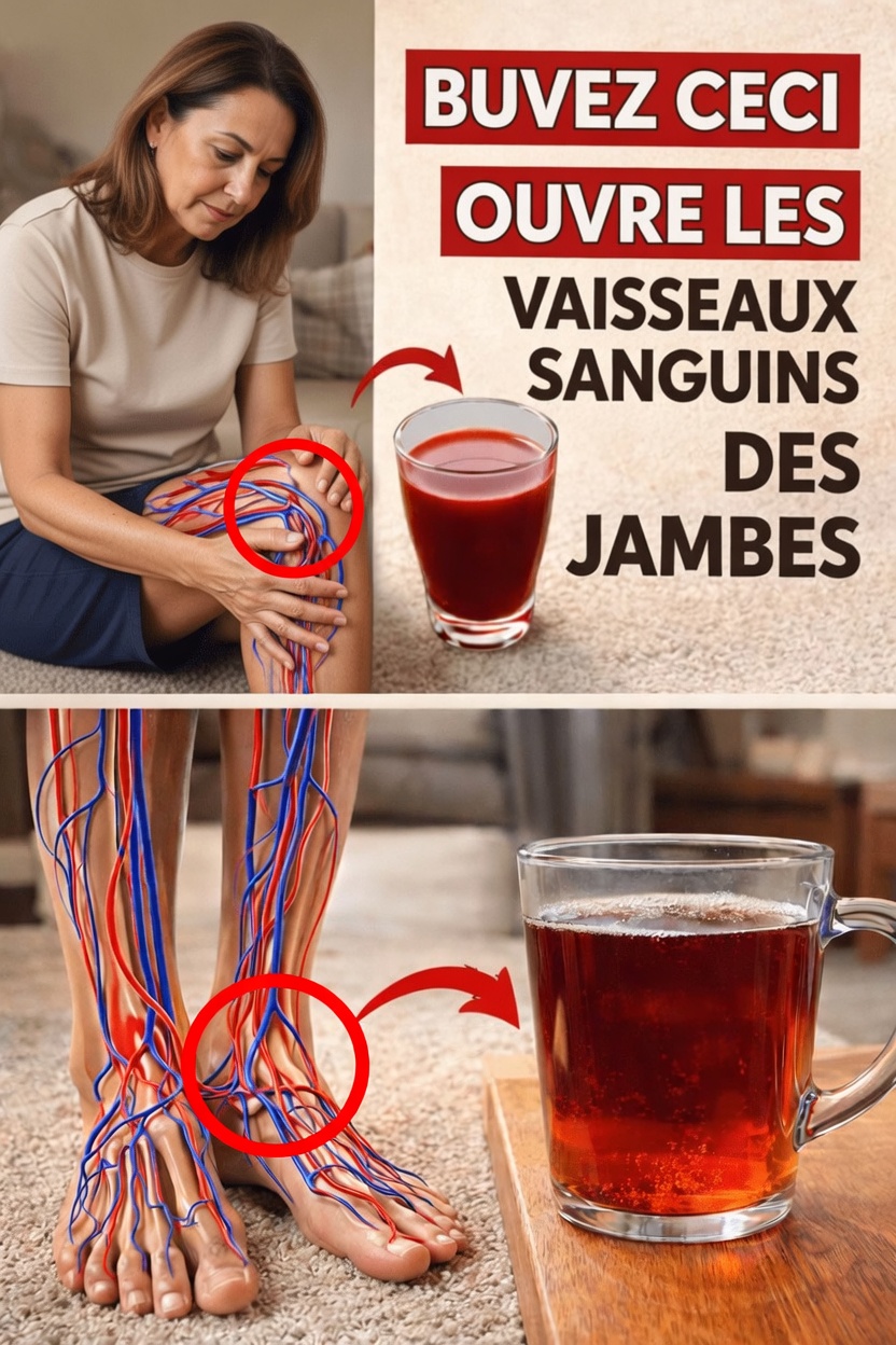 Découvrez la boisson quotidienne surprenante qui pourrait favoriser une meilleure circulation sanguine dans vos jambes – et comment la préparer chez vous
