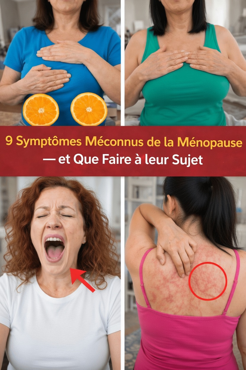 9 symptômes surprenants de la ménopause auxquels vous ne vous attendez peut-être pas — et des moyens simples de vous sentir plus à l’aise