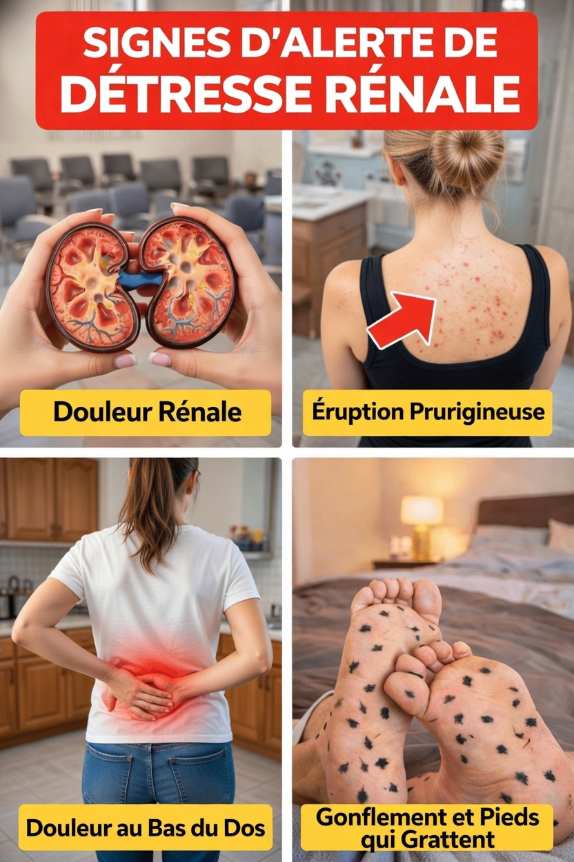 10 signes précoces que vos reins pourraient être en danger