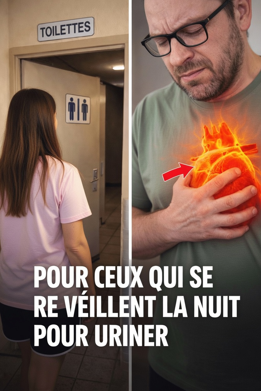 Levez-vous fréquemment la nuit pour aller aux toilettes : et si c’était le signe d’un problème cardiaque ? Ce que révèle la recherche