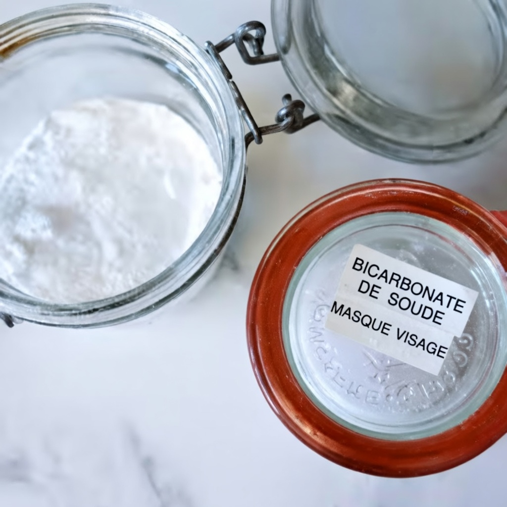 Découvrez le masque visage simple au bicarbonate de soude et au miel avant le coucher : un rituel de soin DIY tout en douceur