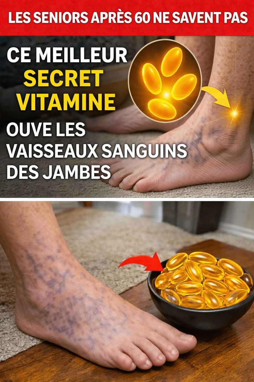 Top 3 vitamines pour arrêter les crampes aux jambes et restaurer la force chez les seniors : renforcez vos jambes naturellement