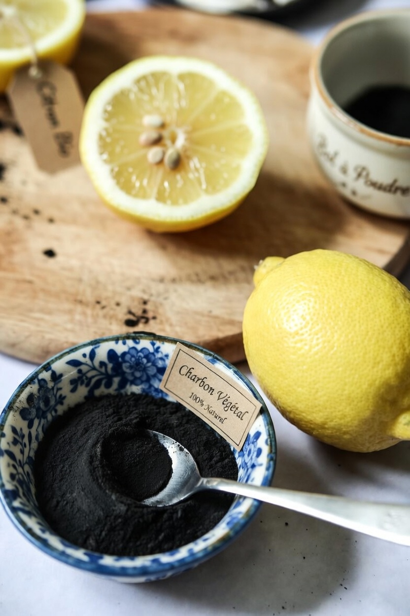 Découvrez comment combiner le jus de citron et le charbon actif pour des expériences quotidiennes à la maison