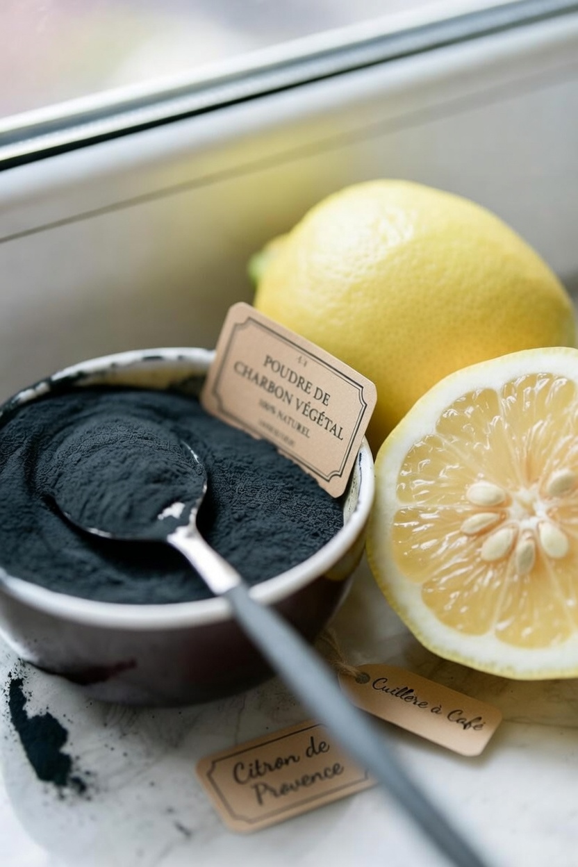 Découvrez comment combiner le jus de citron et le charbon actif pour des expériences quotidiennes à la maison