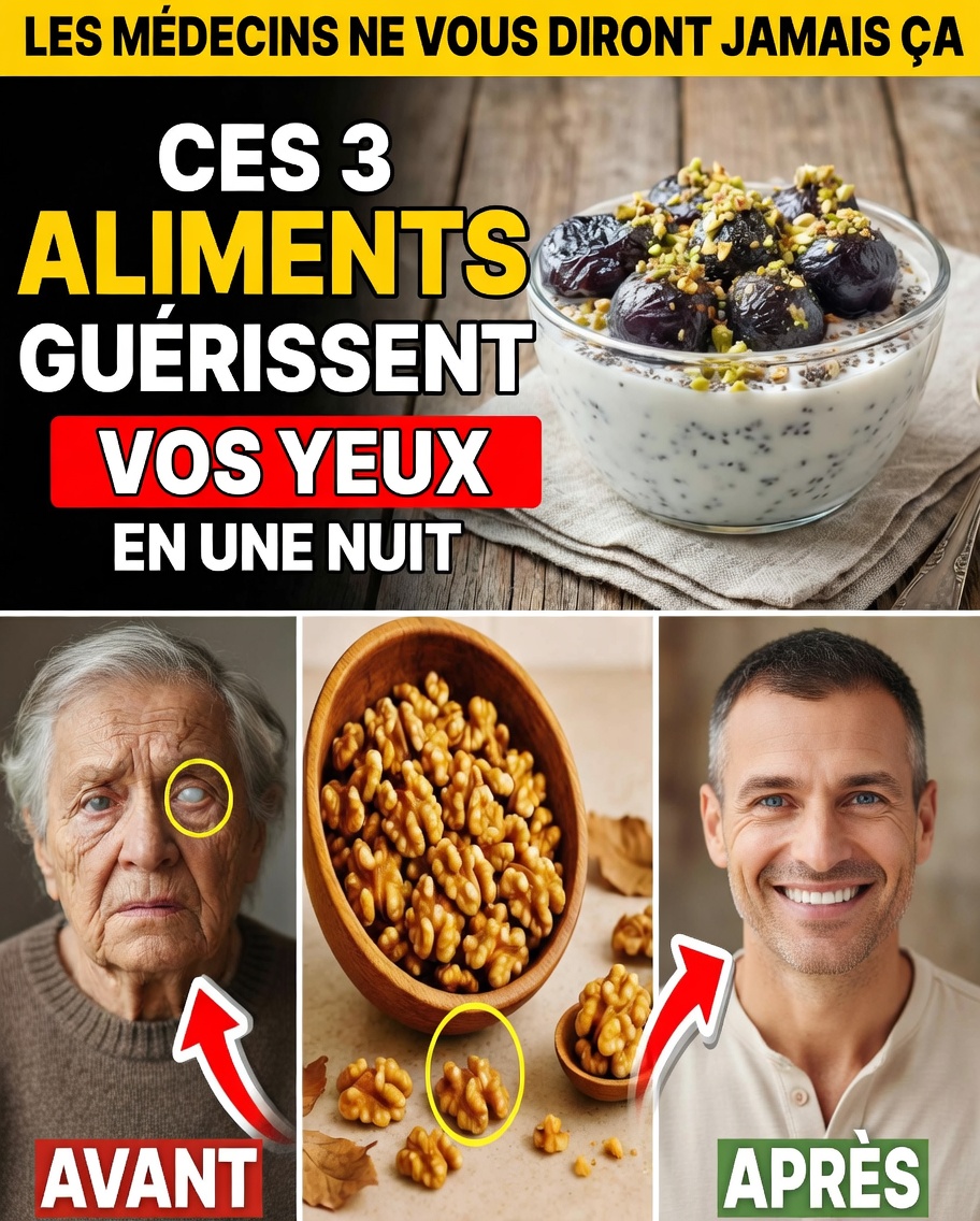 Seniors de plus de 60 ans : des collations simples au coucher pour favoriser naturellement la santé des yeux