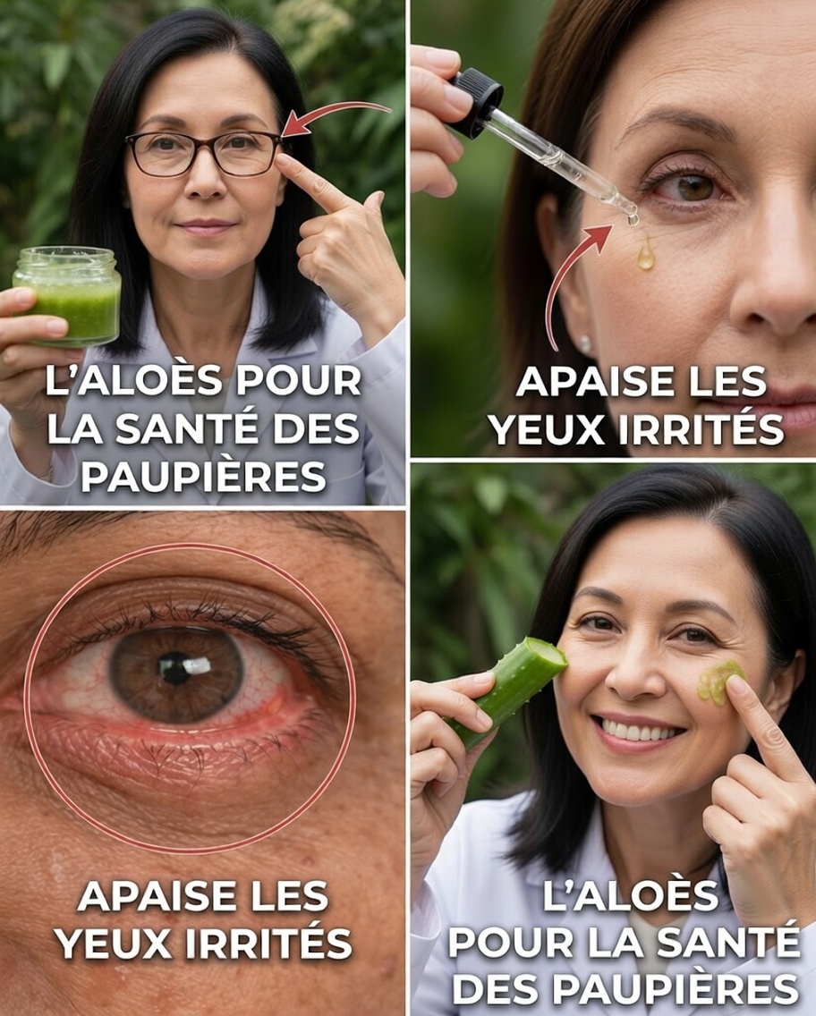 Aloe vera pour le confort des yeux : la plante douce qui apaise plus que vous ne le pensez