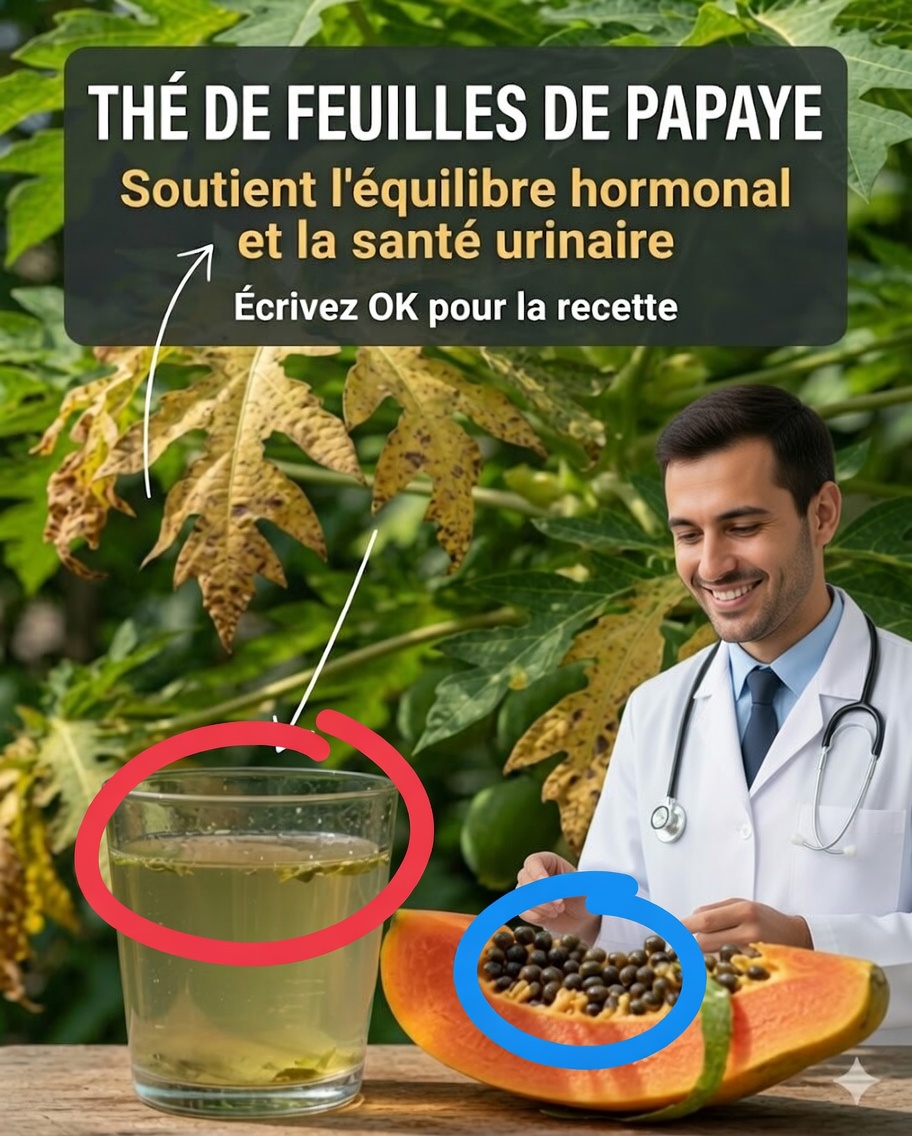 🍃 Infusion de feuilles de papayer : bienfaits réels, usages traditionnels et ce qu’il faut savoir avant d’en boire