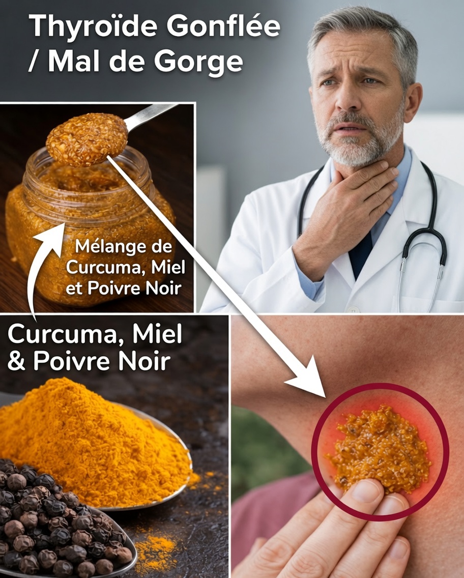 La cuillère aux trois ingrédients qui pourrait soutenir en douceur votre thyroïde