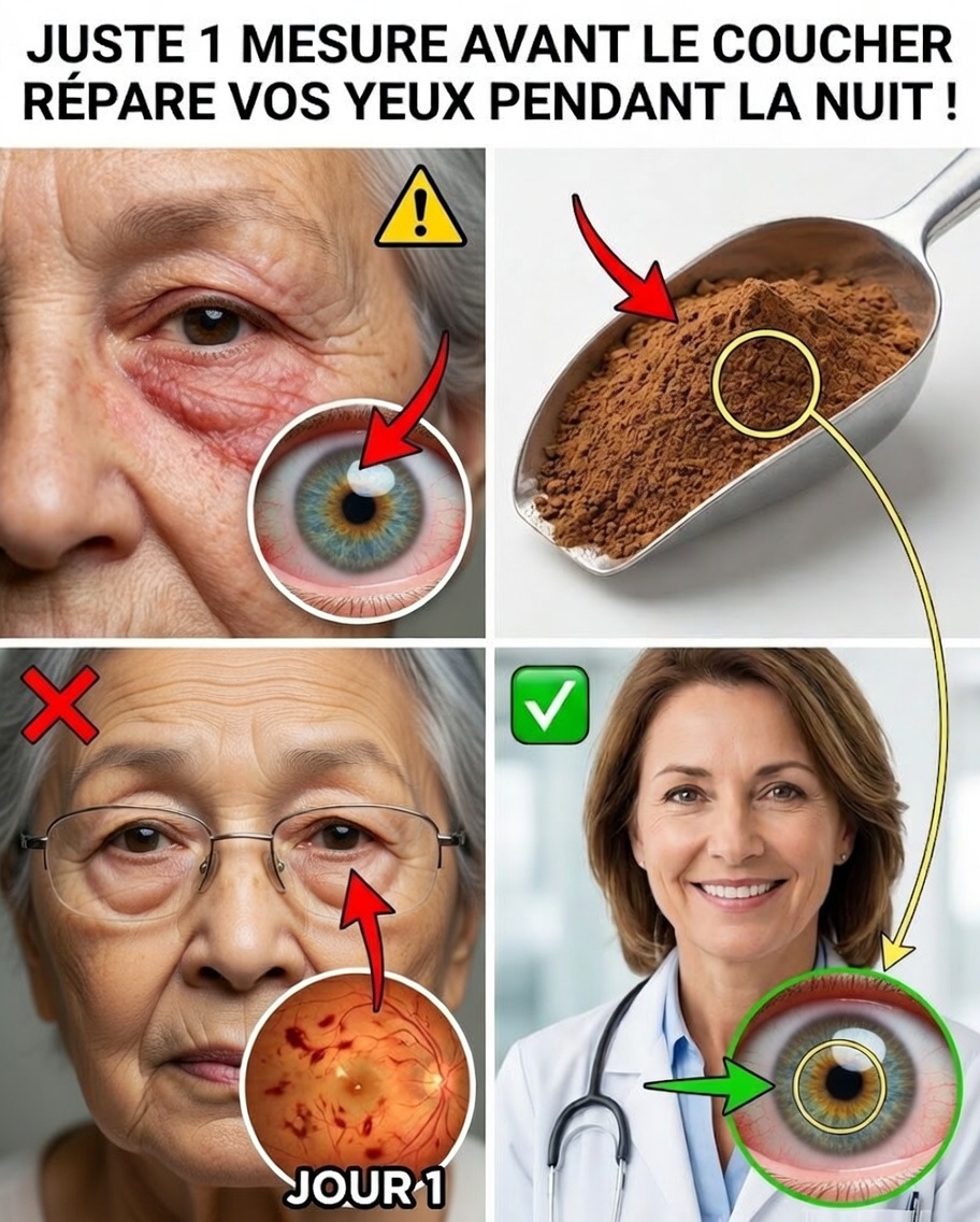 Le rituel du jus du soir pour des yeux plus confortables et plus lumineux après 60 ans