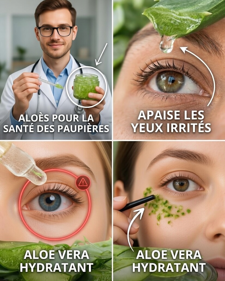 L’aloe vera peut-il apaiser en douceur les yeux secs, rouges et irrités ?