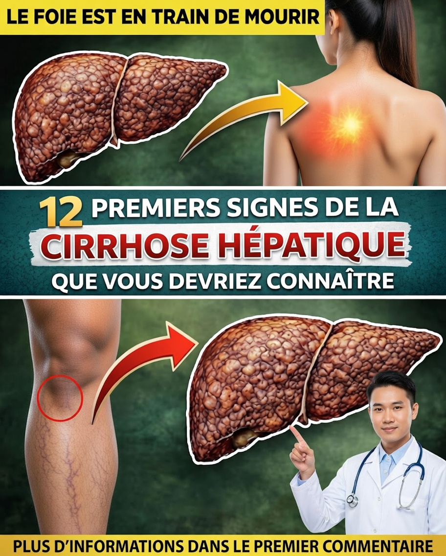 12 signes de cirrhose du foie à ne pas ignorer pour protéger votre santé hépatique