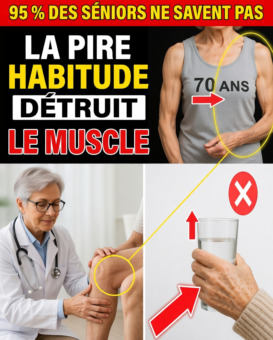 L’habitude « invisible » qui accélère la perte musculaire après 60 ans