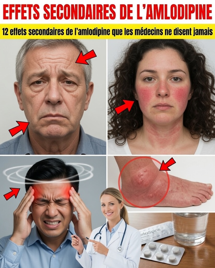 Les effets secondaires de l’amlodipine décryptés : ce que votre corps essaie de vous dire