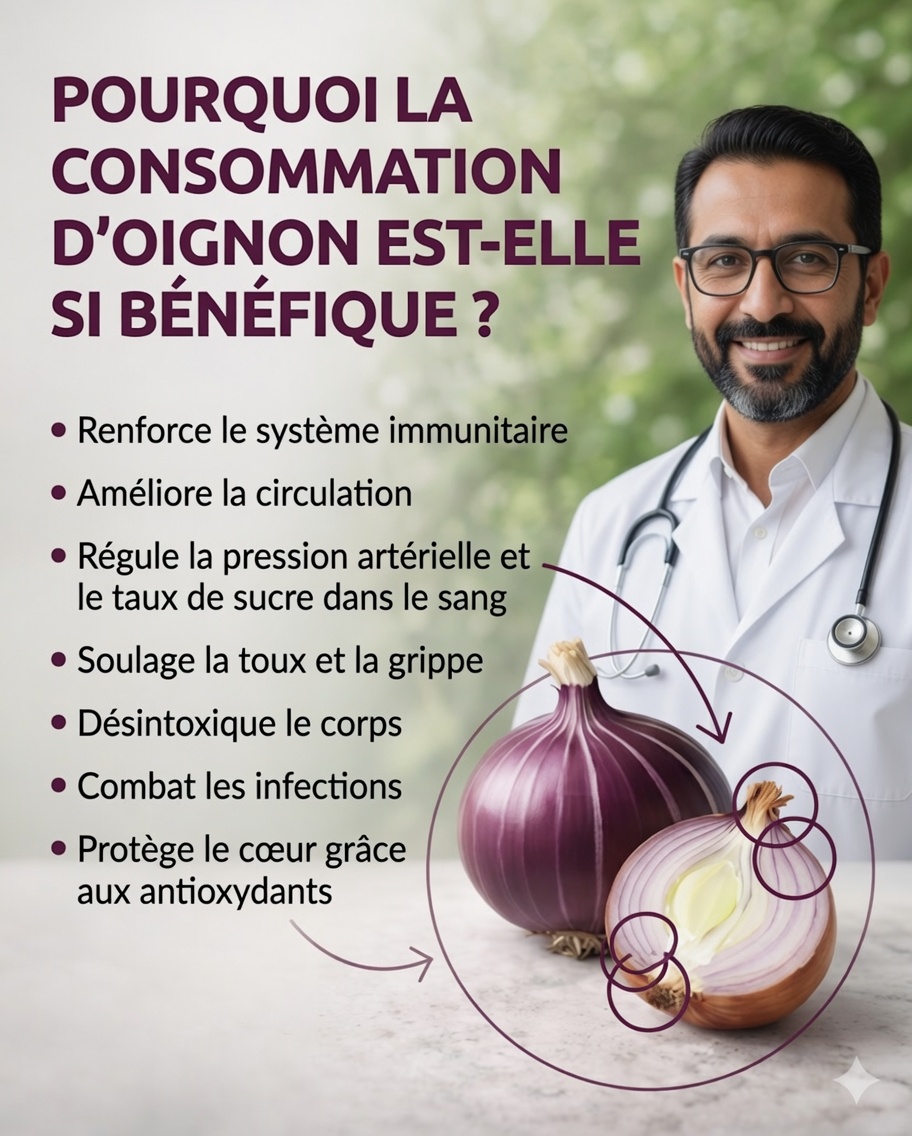 🧅 Recette à base d’oignon rouge : un remède naturel pour calmer la toux et renforcer le système immunitaire
