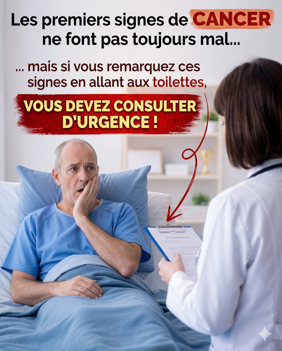 🚨 8 signes de cancer pouvant se manifester aux toilettes : des symptômes précoces à ne pas ignorer
