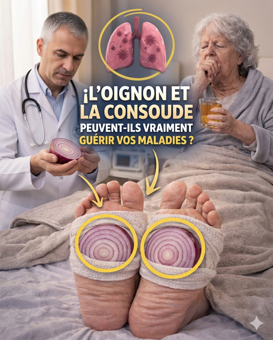 🧅 L’étonnante astuce de l’oignon dans les chaussettes : remède naturel ou simple tradition ?