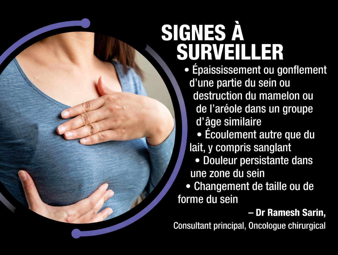 10 signes précoces du cancer du sein à connaître et à ne jamais ignorer
