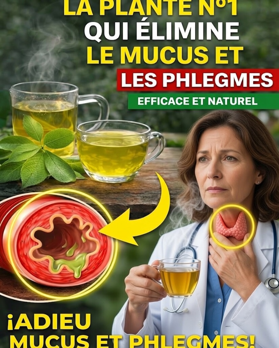 La tasse tiède qui pourrait aider à dégager les mucosités à la maison