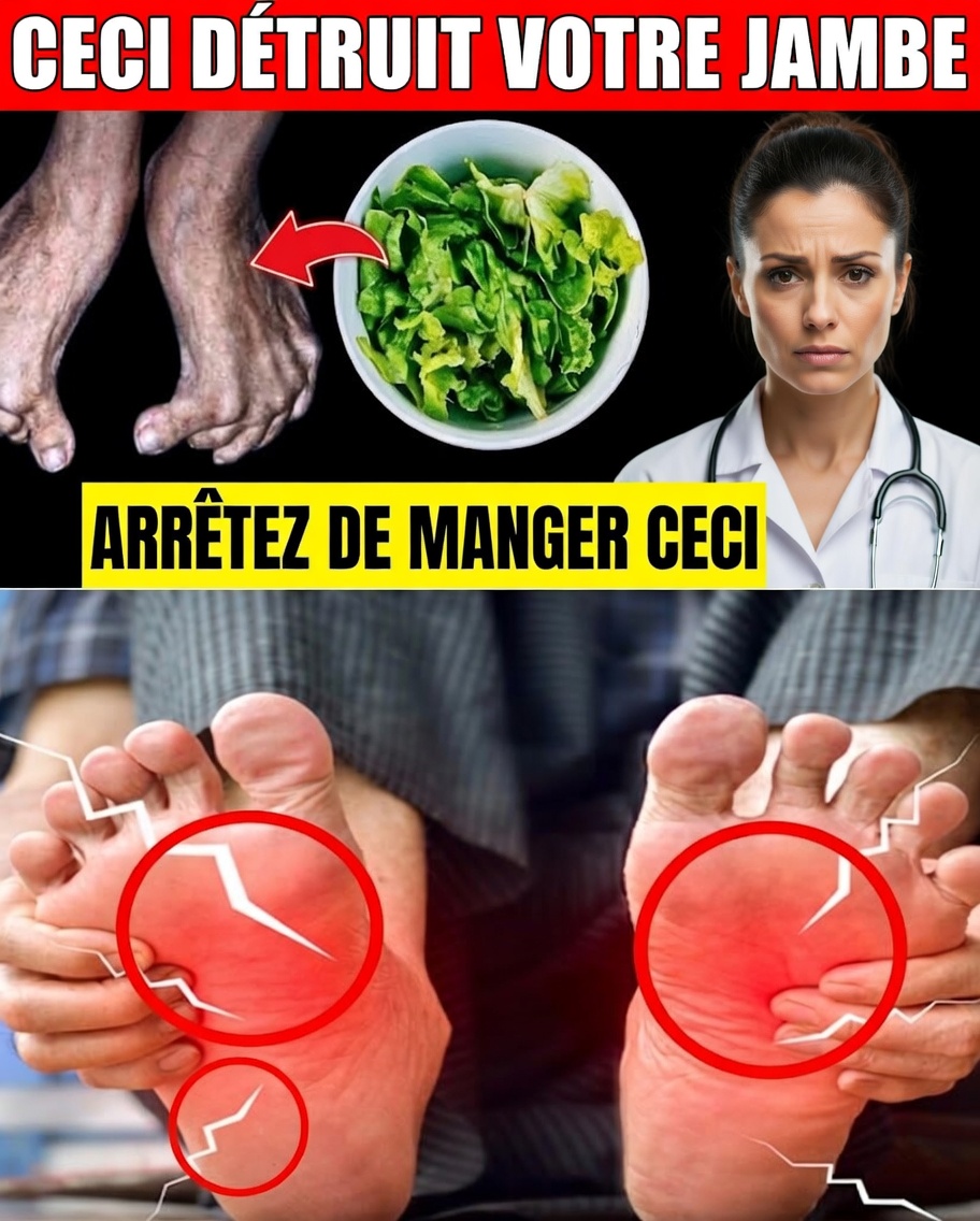 Seniors, attention : 15 aliments qui peuvent aggraver discrètement l’engourdissement et les picotements des pieds