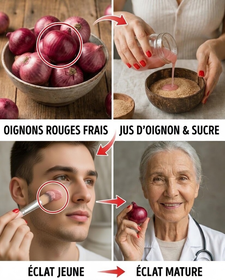 L'oignon rouge peut-il aider à retrouver une peau plus lumineuse et uniforme ?