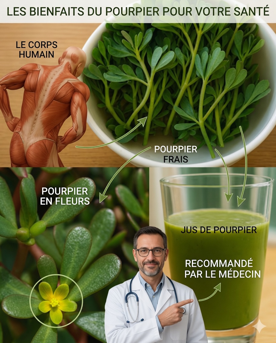 Le trésor caché sous vos pieds : le pourpier, une plante sauvage aux bienfaits exceptionnels