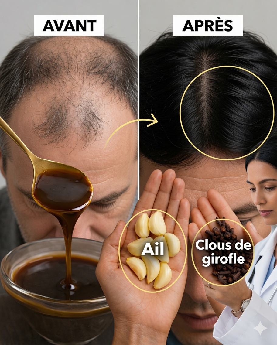 🧄🌿 Remède naturel à base d’ail et de clous de girofle : renforcez vos cheveux naturellement