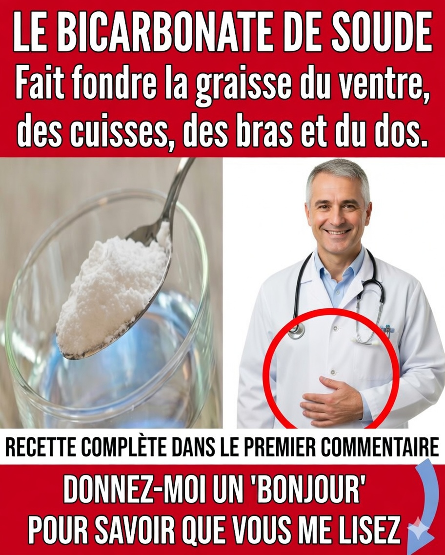 Le bicarbonate de soude : le remède naturel pour réduire la graisse localisée, améliorer la circulation et détoxifier votre corps en douceur