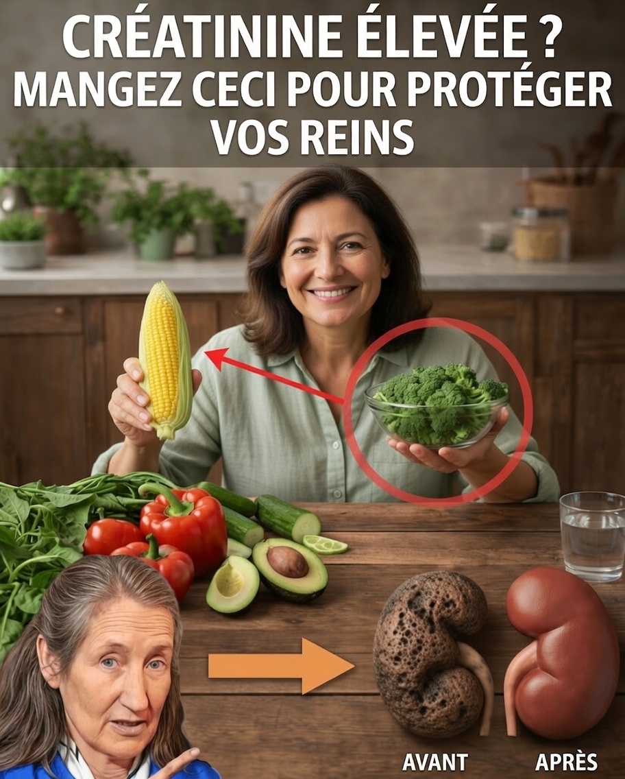 Top 5 des légumes qui peuvent soutenir naturellement la santé rénale et aider à réduire la créatinine