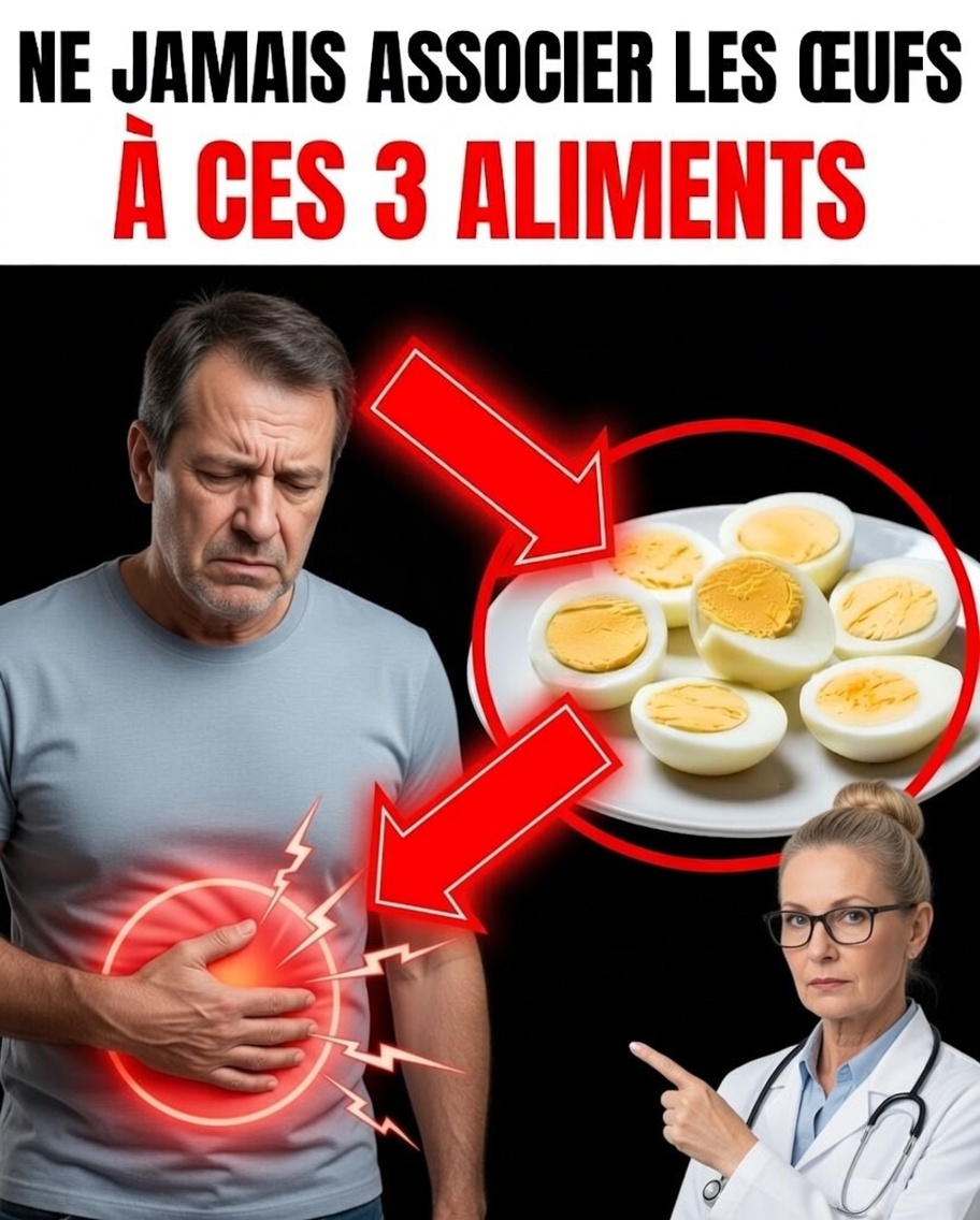Alerte Seniors : 3 associations alimentaires avec les œufs à éviter pour une meilleure absorption des nutriments