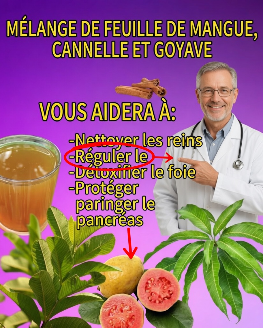 Découvrez les bienfaits de l’infusion de feuilles de manguier, de cannelle et de goyave