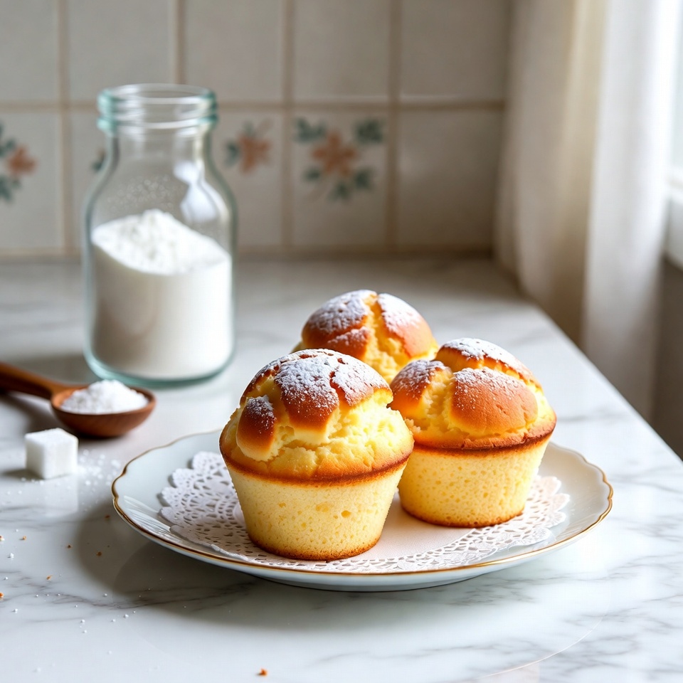 Recette de cupcakes au cheesecake japonais moelleux et aérien