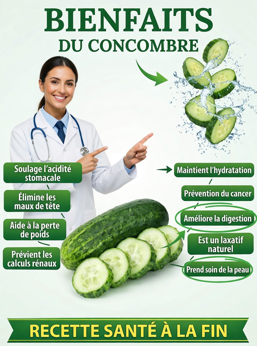 🥒🍋 Concombre et citron : 7 recettes naturelles pour transformer votre santé