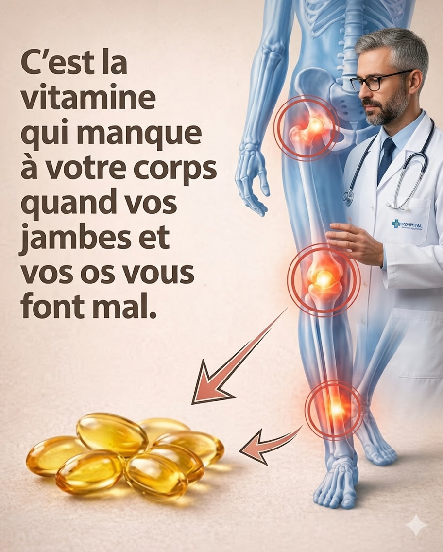 🦵 La vitamine essentielle qui pourrait soulager les douleurs au genou