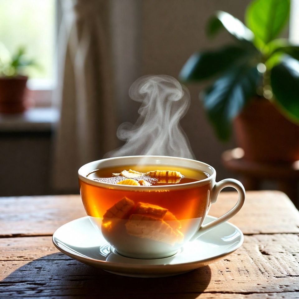 Mieux que l’aspirine ! Le thé au gingembre prévient naturellement les caillots