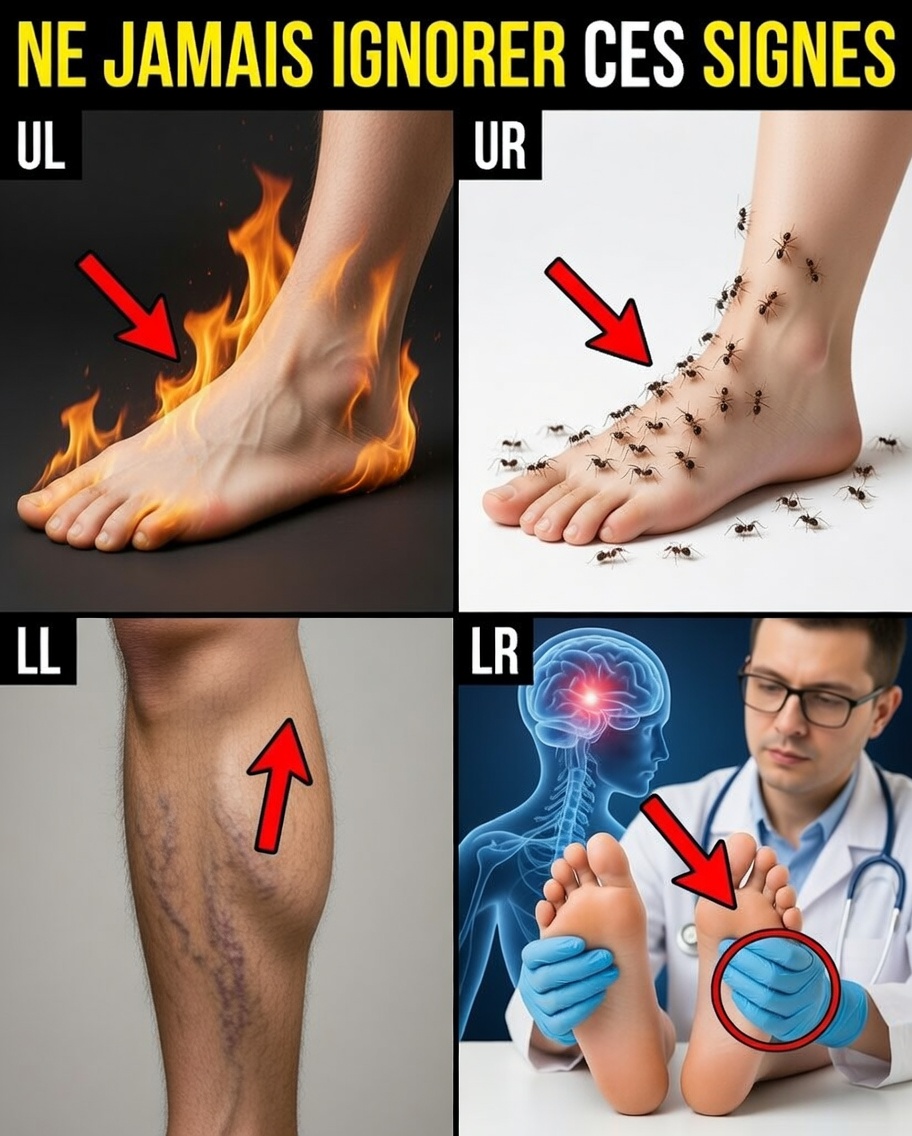 8 signes silencieux de lésions nerveuses qui débutent dans vos orteils et que vous pourriez ignorer