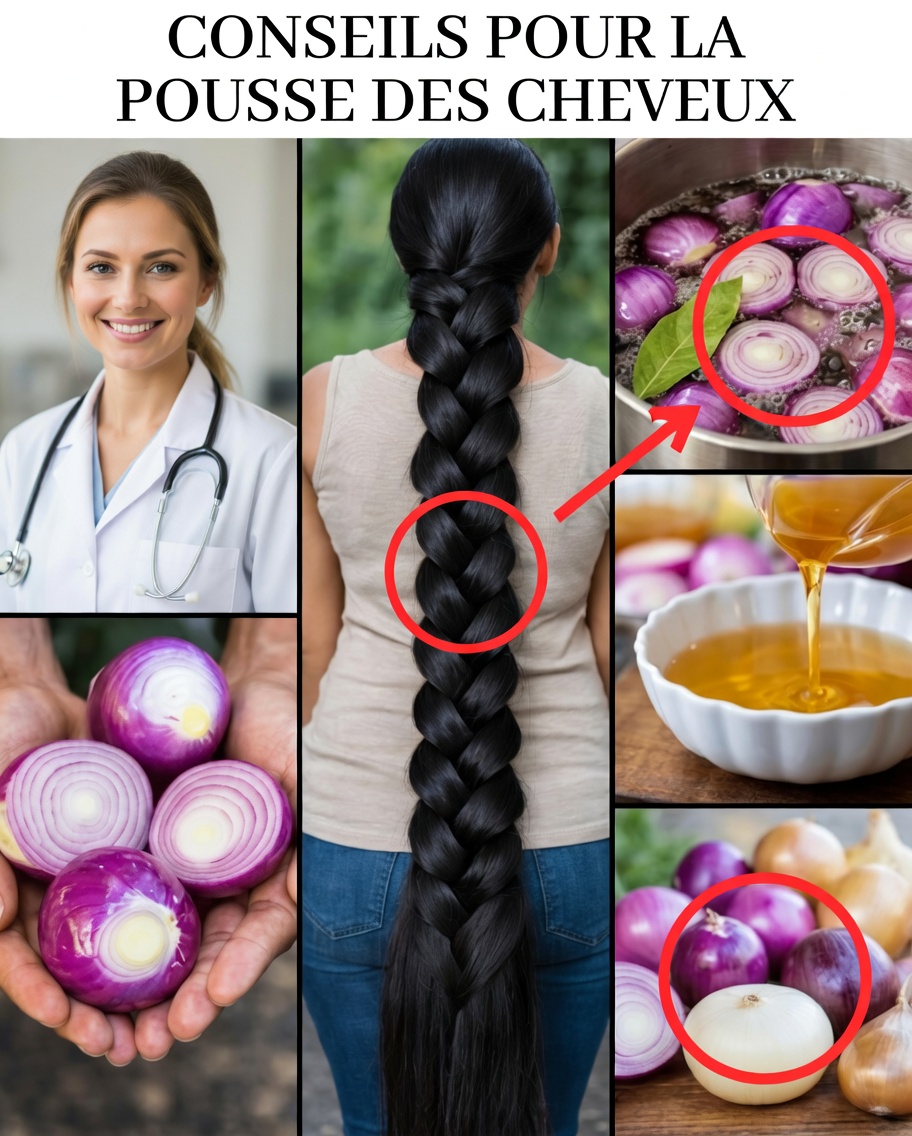 Se frotter le cuir chevelu avec de l’oignon cru la nuit : le rituel capillaire surprenant dont tout le monde parle
