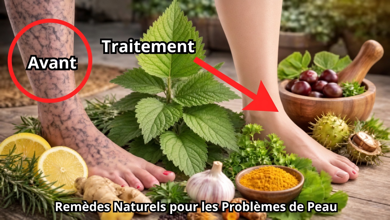 Herbes pour améliorer la circulation dans les jambes