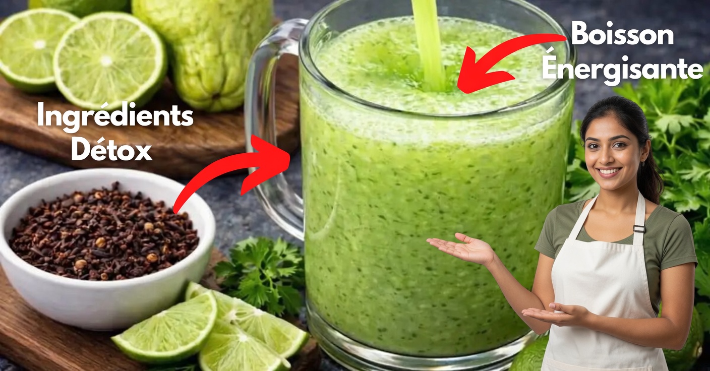 Chayote et citron pour la circulation : boisson naturelle