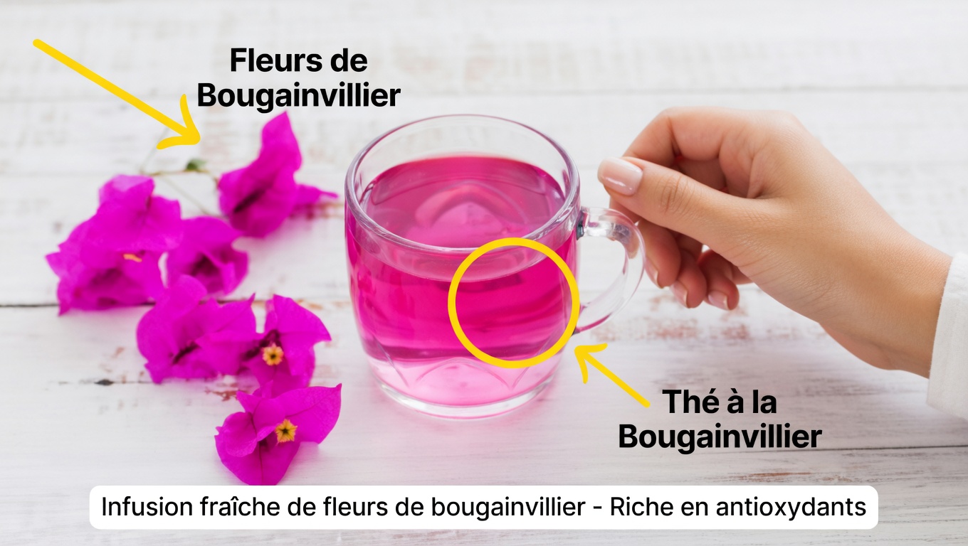 Tisane de bougainvillée : soulagement naturel de la toux et des poumons