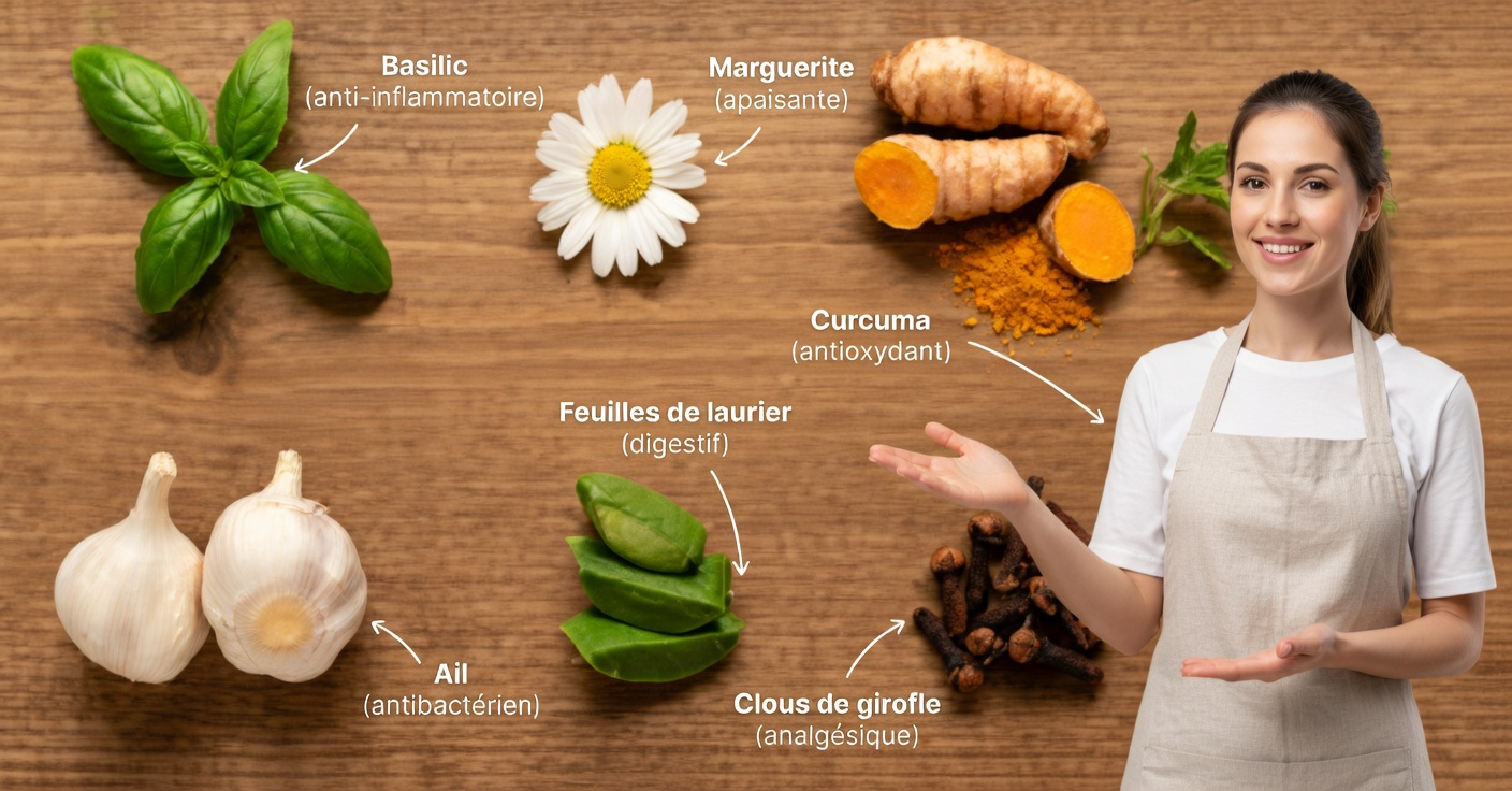 Plantes qui remplacent les médicaments courants