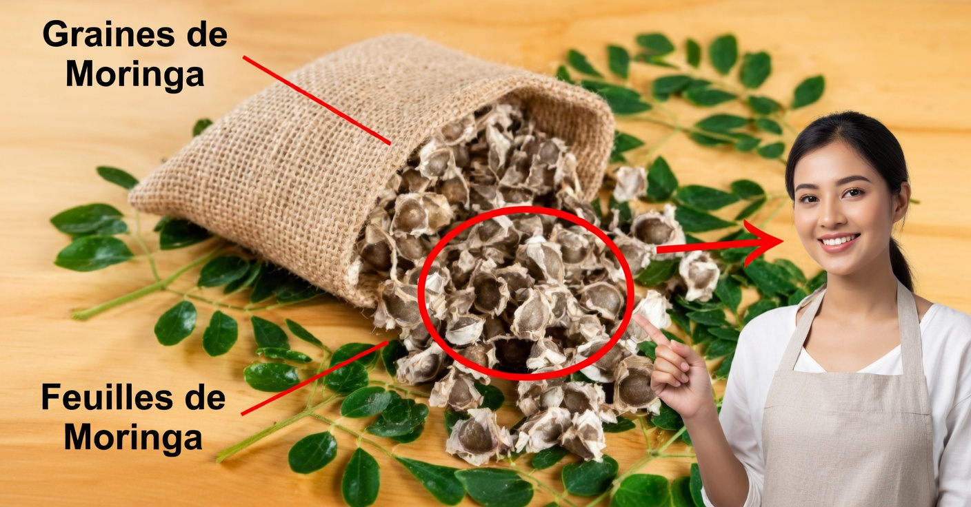 Graines de moringa : nettoient le foie et abaissent le cholestérol