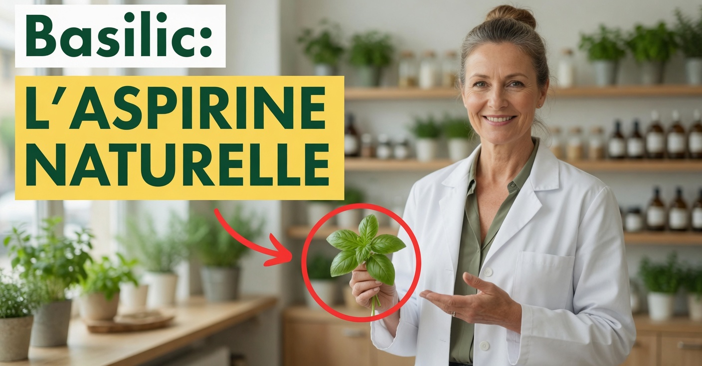Basilic, aspirine naturelle : bienfaits et façons de l’utiliser