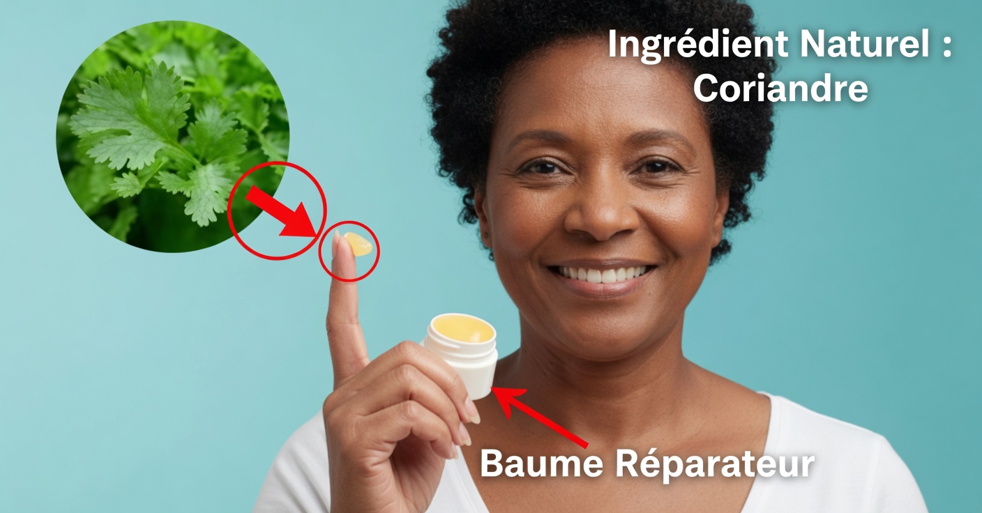 Vaseline et persil pour la peau