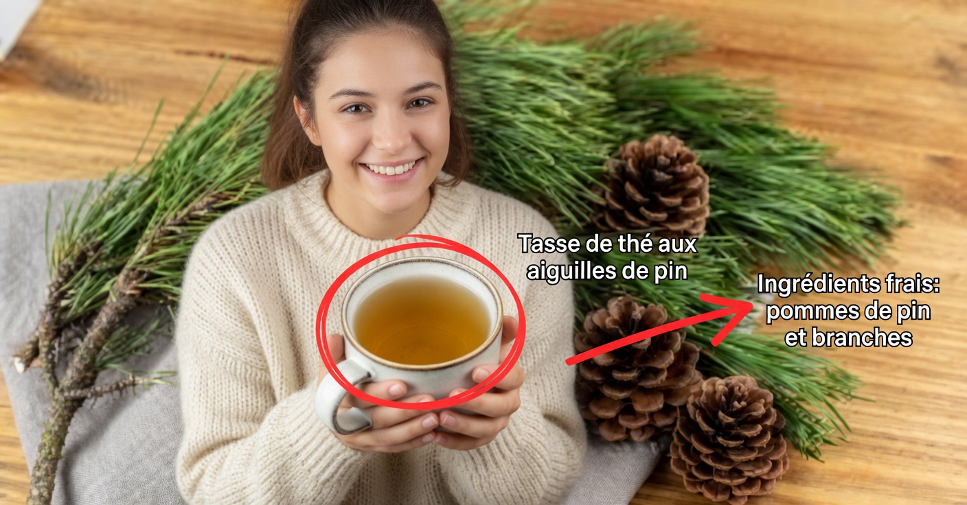 Infusion de pin : bienfaits et comment la préparer