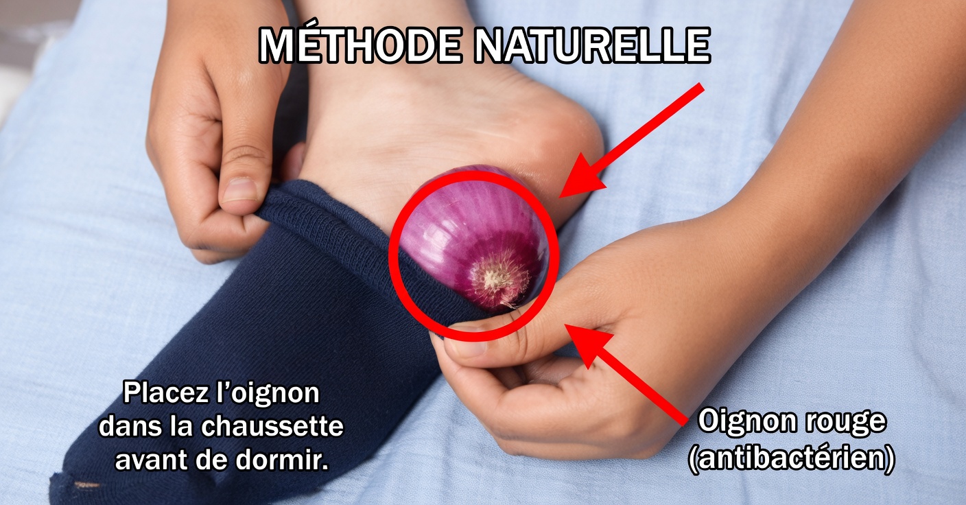 Oignon sur les pieds : de réels bienfaits pour la santé