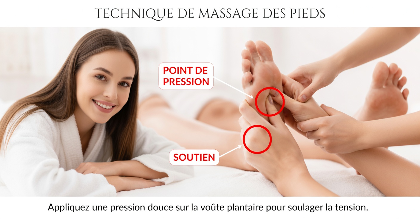 Massage des pieds avant de dormir : des bienfaits pour votre santé